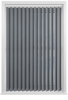 Deanna, River Grey - Vertical Blind